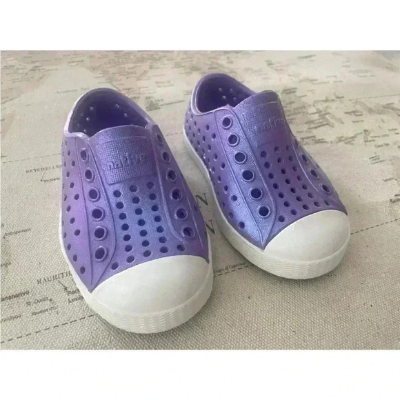 Native Shoes Other - Native Iridescent Purple Native
Size C5